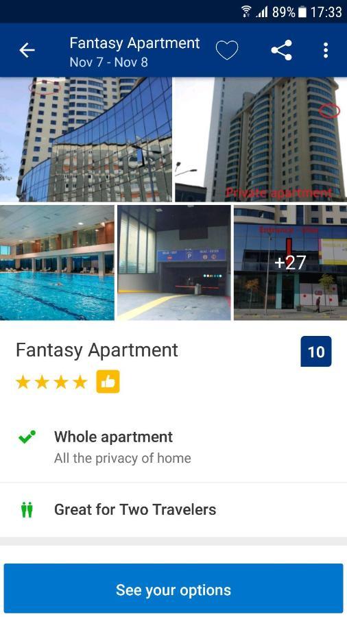 Fantasy Apartment Tuzla Esterno foto